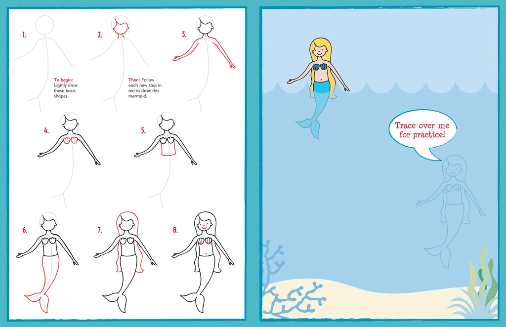 LEARN HOW T DRAW... UNICORNS, MERMAIDS, AND MORE!