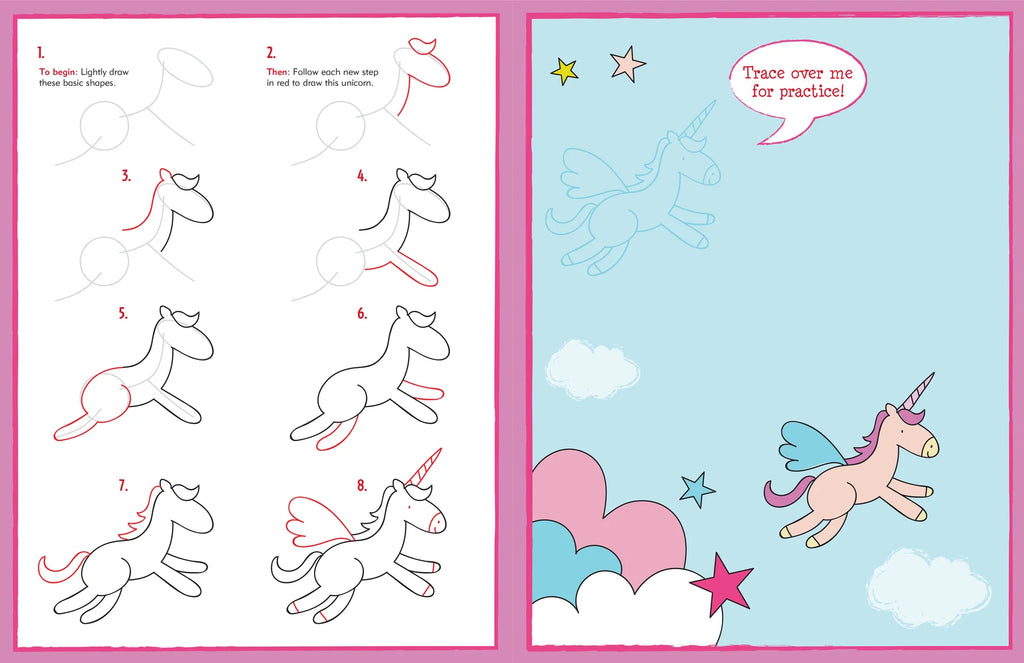 LEARN HOW T DRAW... UNICORNS, MERMAIDS, AND MORE!
