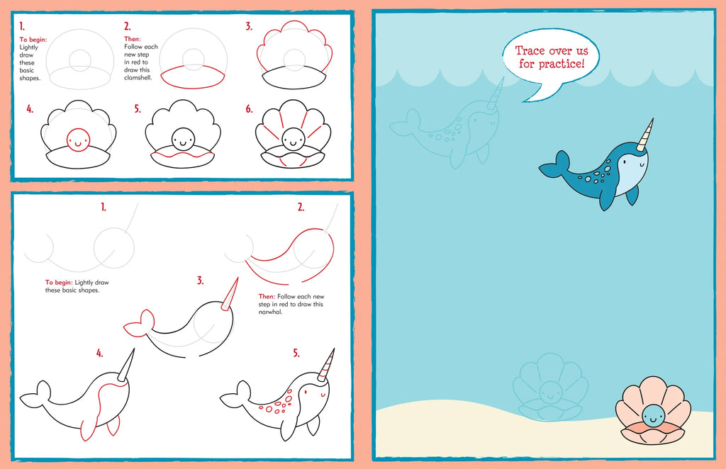 LEARN HOW T DRAW... UNICORNS, MERMAIDS, AND MORE!