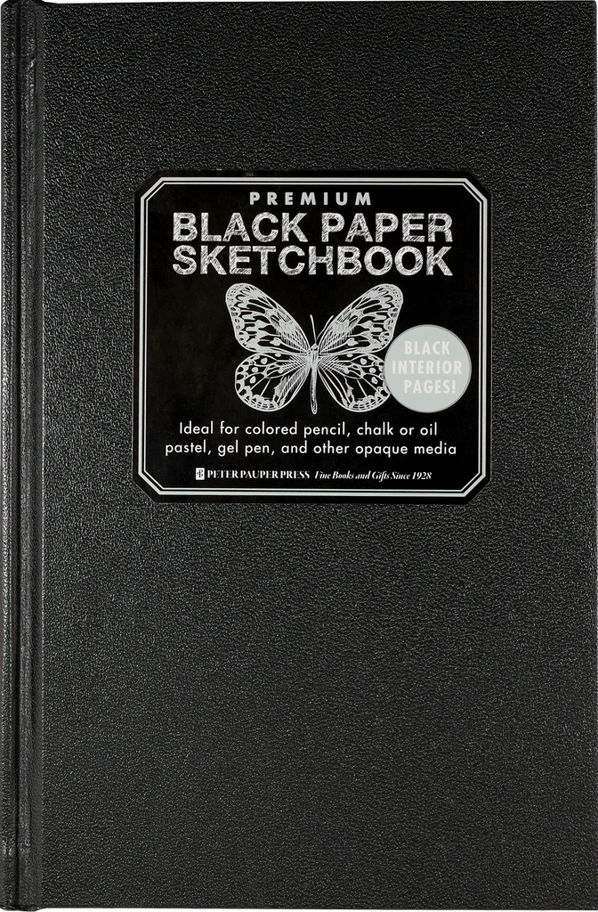 PREMIUM BLACK PAPER SKETCHBOOK
