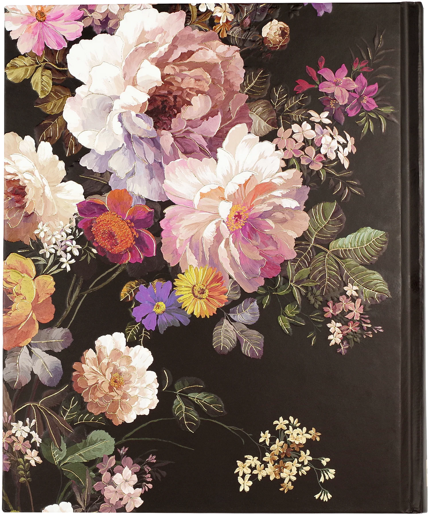 MIDNIGHT FLORAL JOURNAL