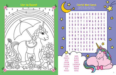 UNICORN ACTIVITY BOOK!