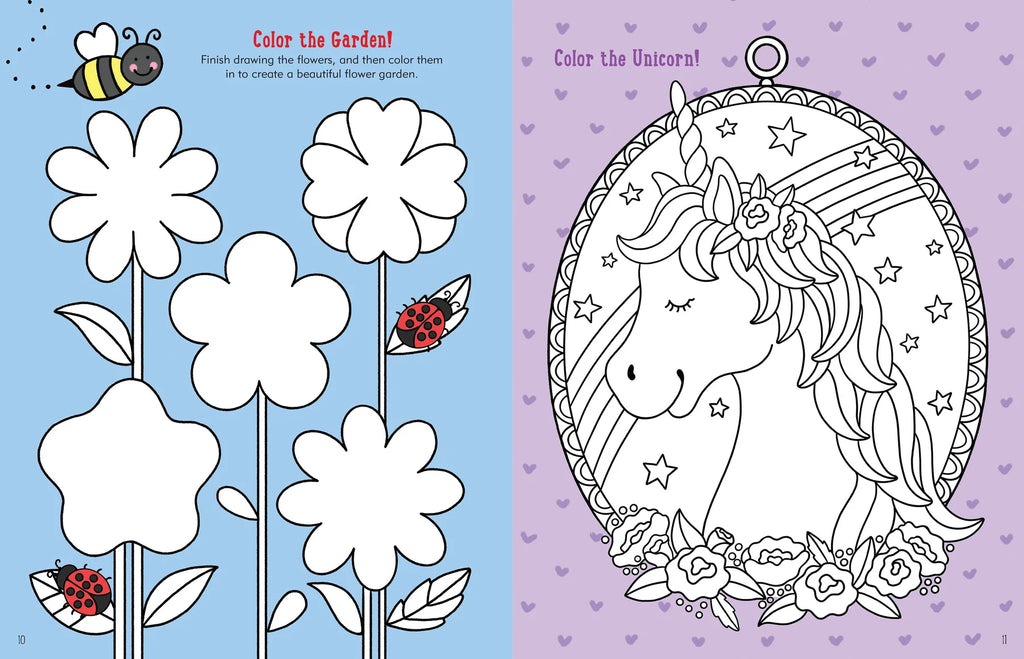 UNICORN ACTIVITY BOOK!