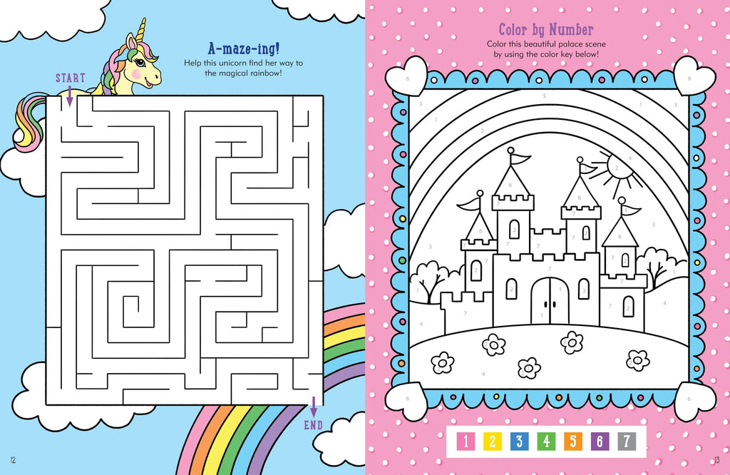 UNICORN ACTIVITY BOOK!