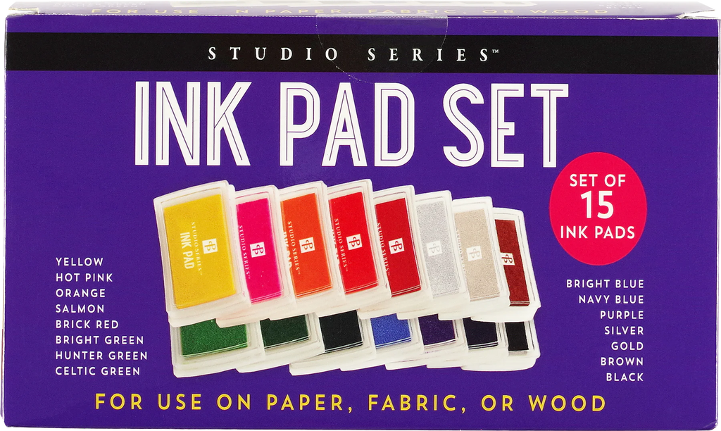 STUDIO SERIES INK PAD SET