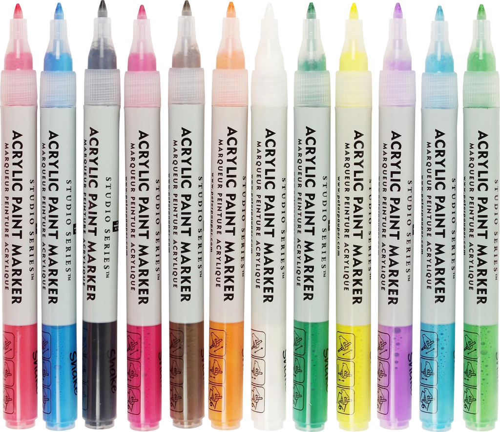STUDIO SERIES ACRYLIC PAINT MARKERS