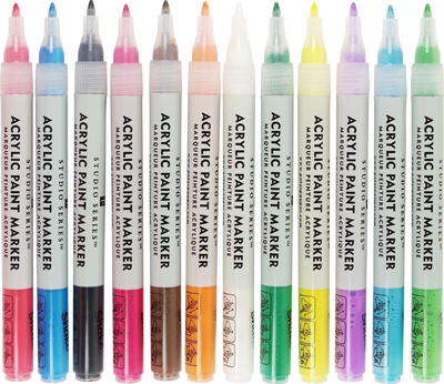 STUDIO SERIES ACRYLIC PAINT MARKERS