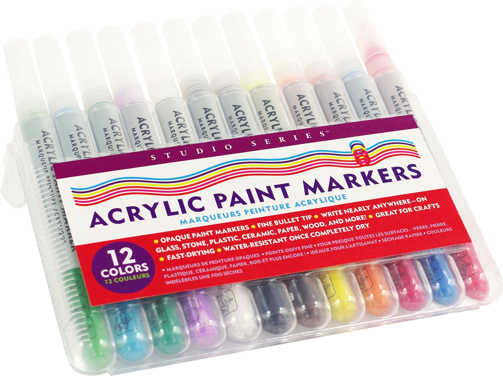 STUDIO SERIES ACRYLIC PAINT MARKERS