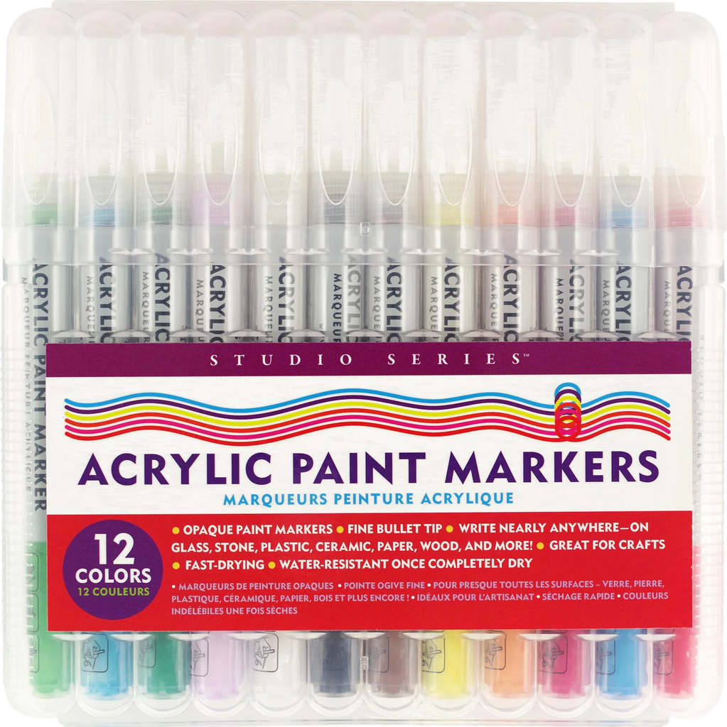 STUDIO SERIES ACRYLIC PAINT MARKERS