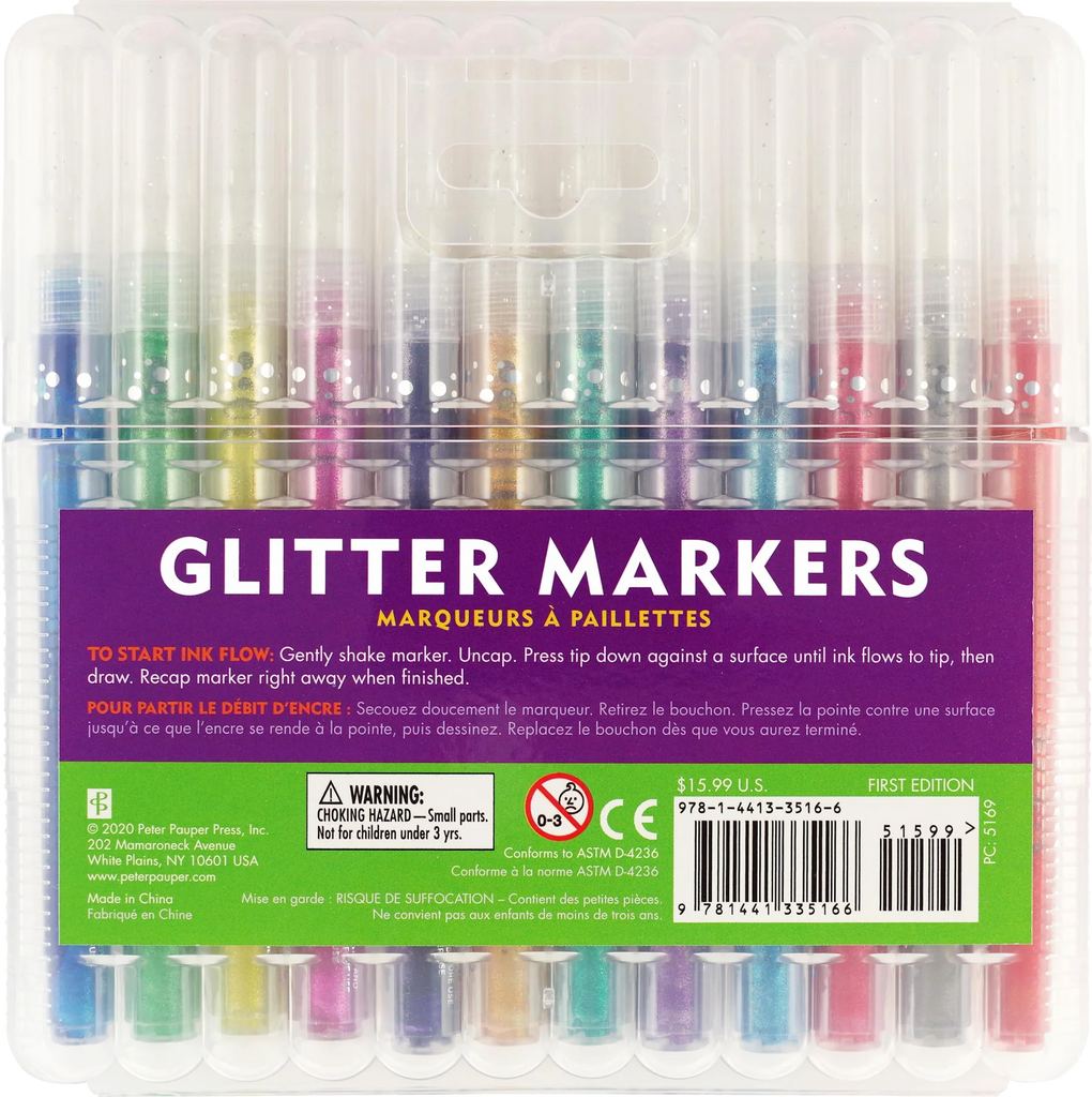 STUDIO SERIES GLITTER MARKERS