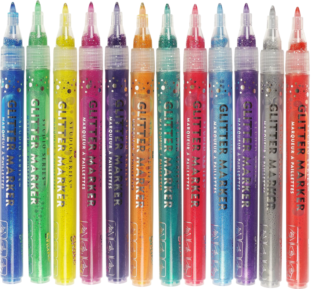 STUDIO SERIES GLITTER MARKERS