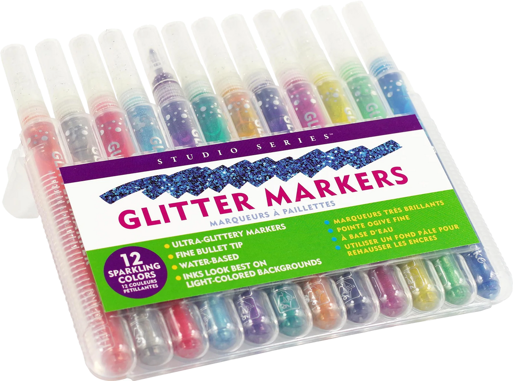 STUDIO SERIES GLITTER MARKERS