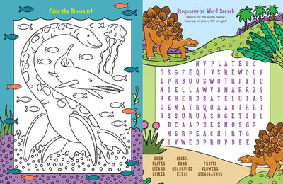 DINOSAUR ACTIVITY BOOK!