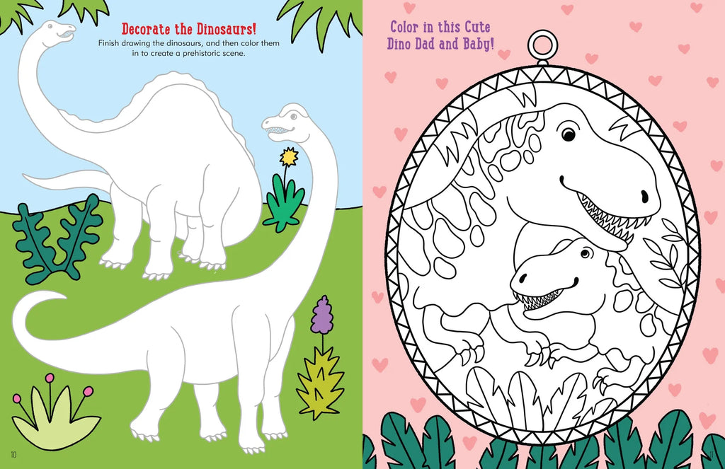 DINOSAUR ACTIVITY BOOK!