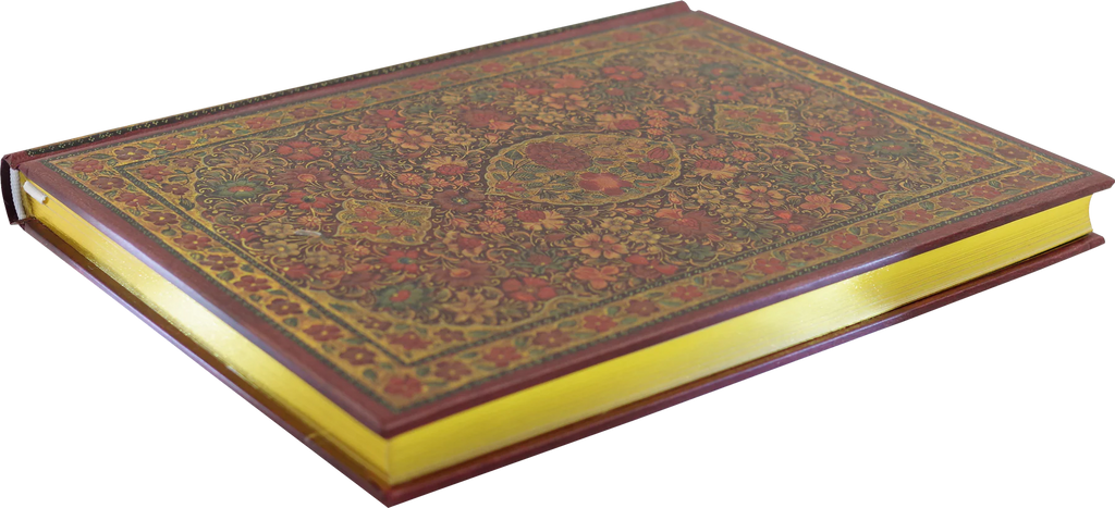 GILDED FLORAL JOURNAL
