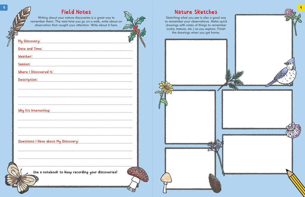 THE NATURE EXPLORER'S ACTIVITY BOOK