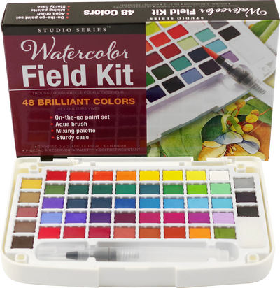 STUDIO SERIES WATERCOLOR FIELD KIT