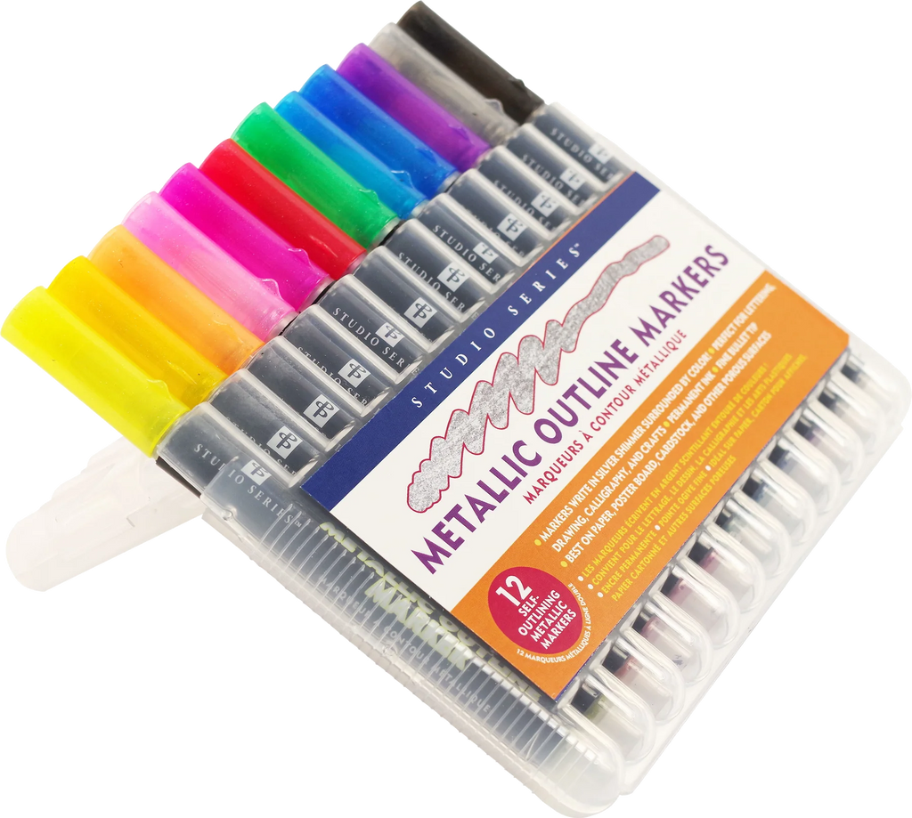 STUDIO SERIES METALLIC OUTLINE MARKERS