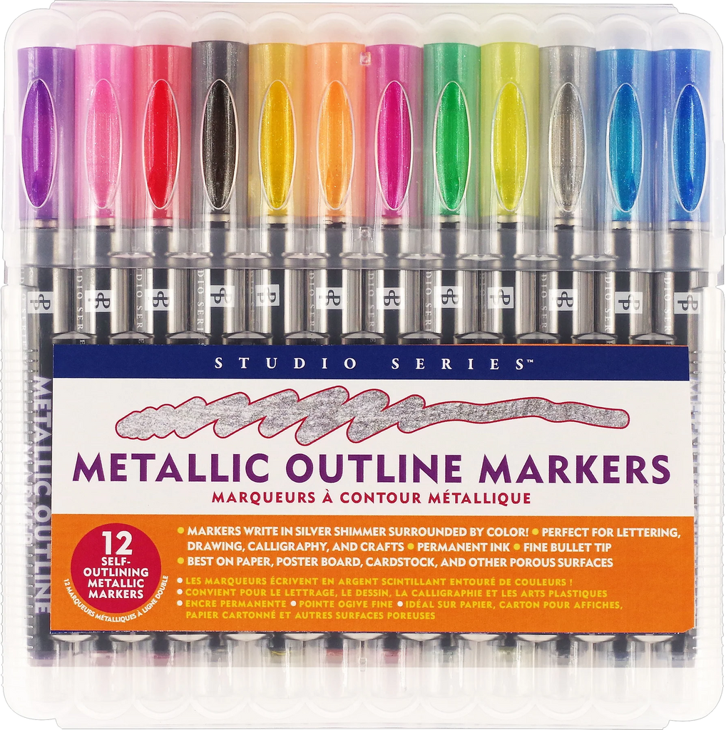 STUDIO SERIES METALLIC OUTLINE MARKERS