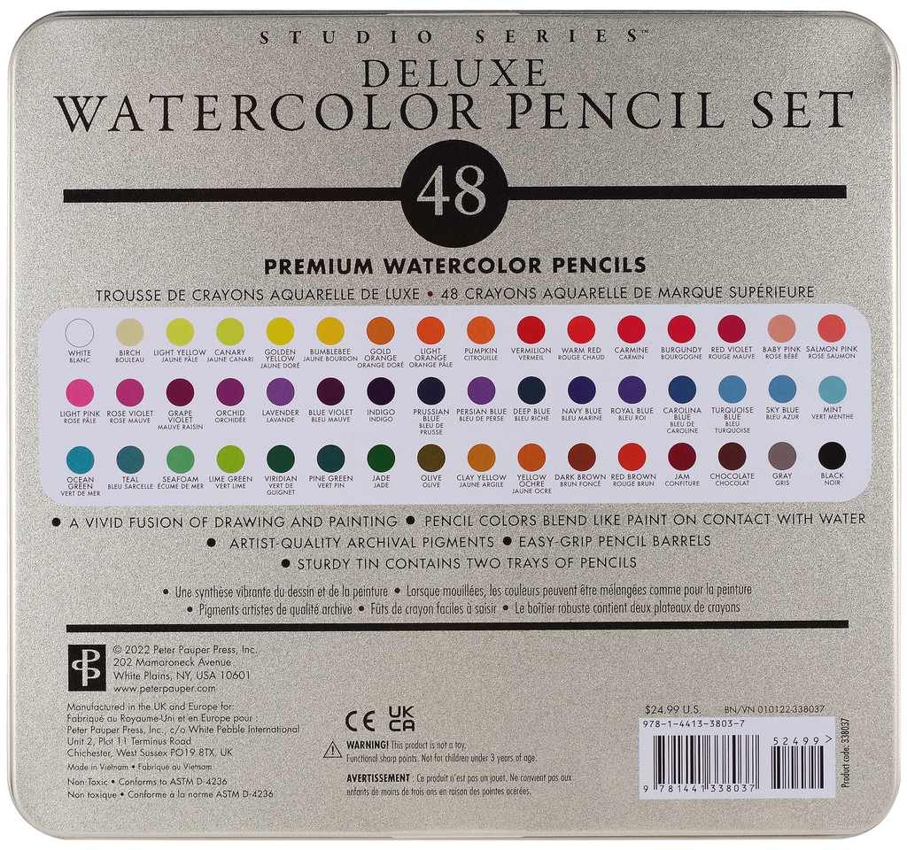 STUDIO SERIES WATERCOLOR PENCIL SET