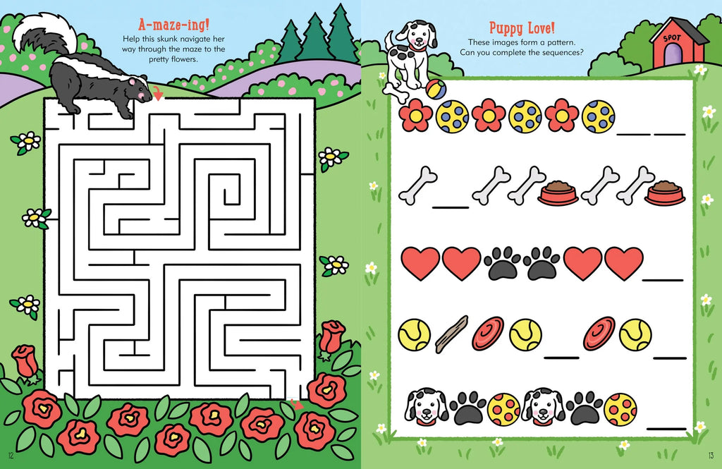 THE FURRY FRIENDS ACTIVITY BOOK