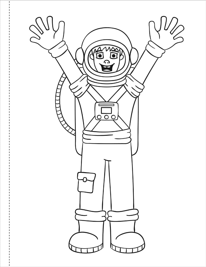 SOLAR SYSTEM COLORING BOOK