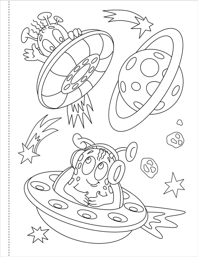 SOLAR SYSTEM COLORING BOOK