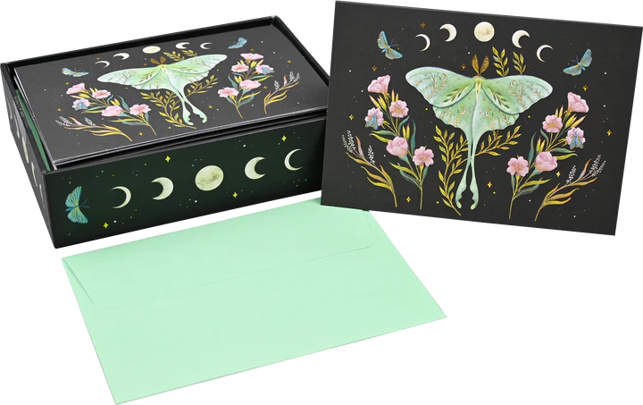 LUNA MOTH NOTE CARDS