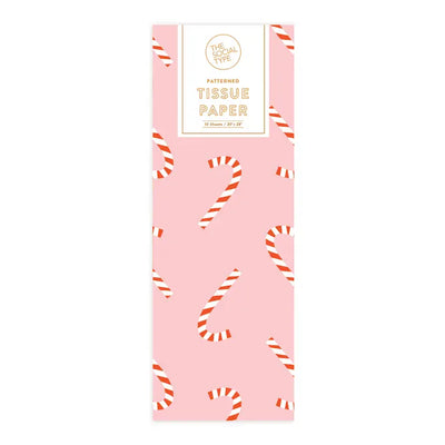 CANDY CANE HOLIDAY TISSUE PAPER