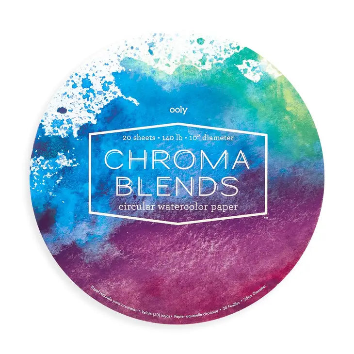 CHROMA BLENDS CIRCULAR WATERCOLOR PAPER PAD