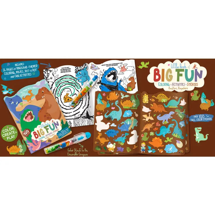 LITTLE BOOK OF BIG FUN - DINOSAUR WORLD