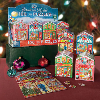Christmas Market 100 Piece Puzzles