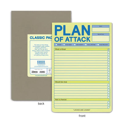 PLAN OF ATTACK PAD (PASTEL)