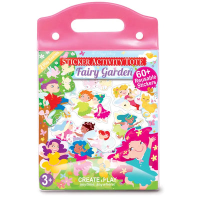 STICKER ACTIVITY TOTE - FAIRY GARDEN