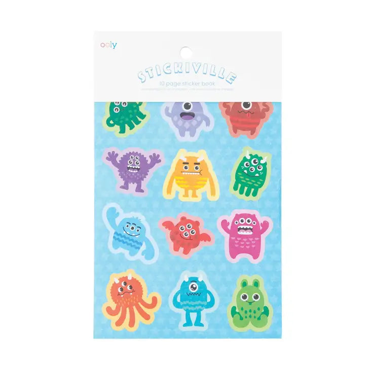 STICKIVILLE BOOK - MONSTER