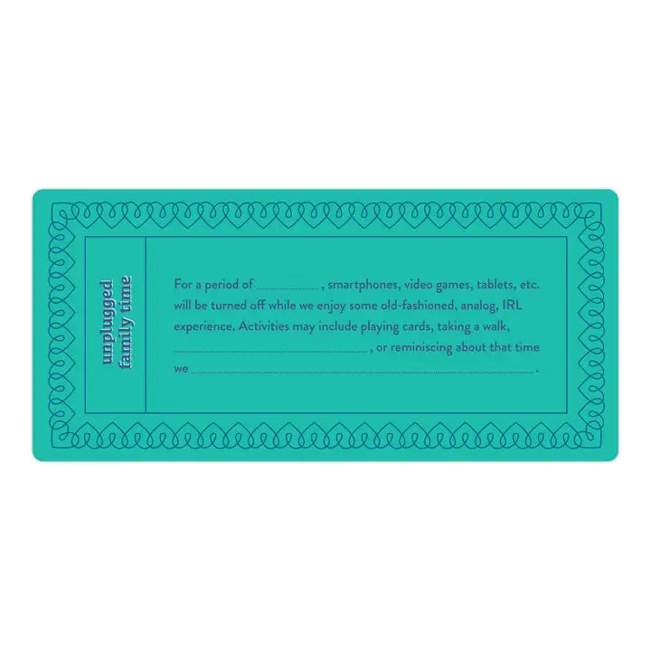 FILL IN THE LOVE® DAD VOUCHERS