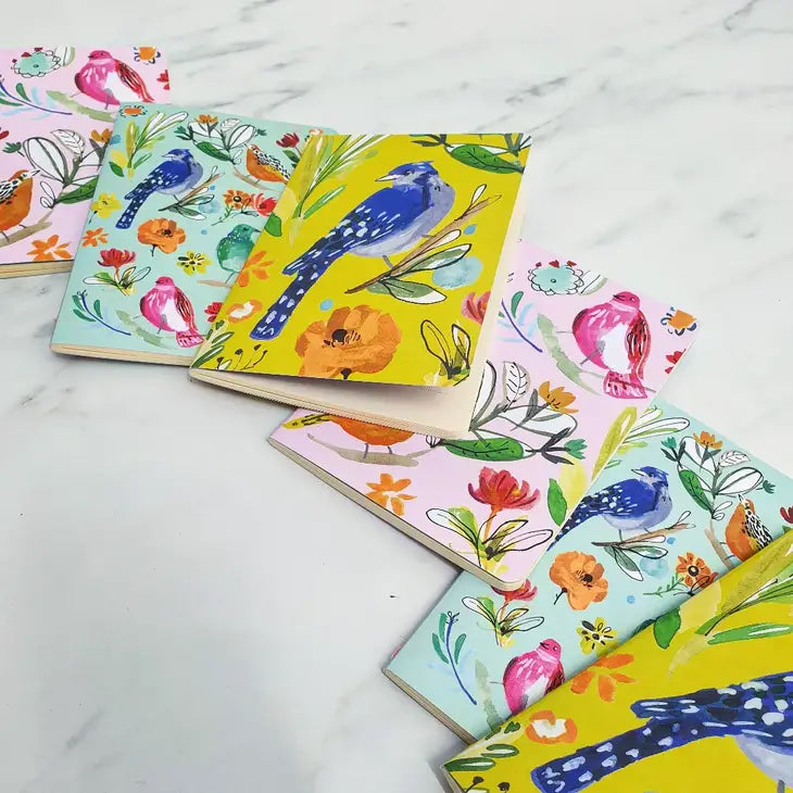 BIRD LIFE A6 SOFTBACK NOTEBOOKS BUNDLE