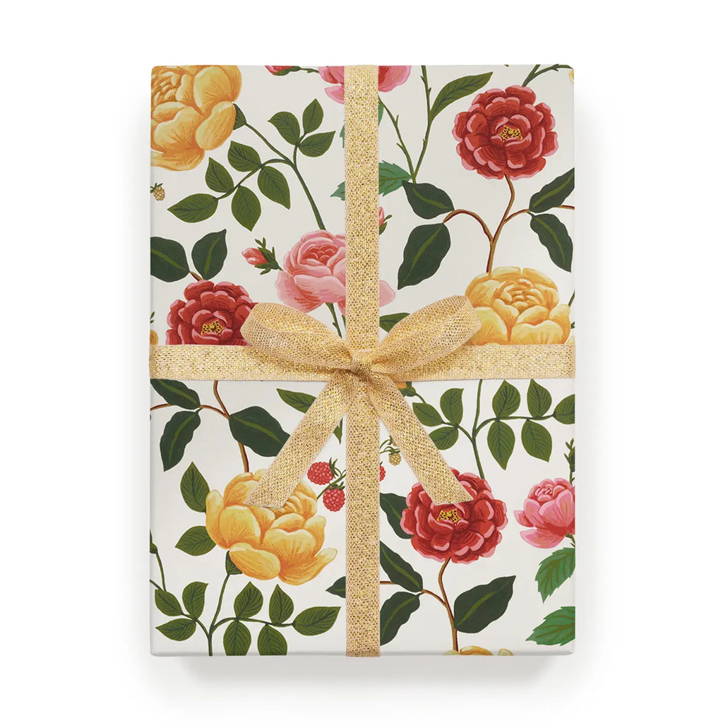 Roses Wrapping Sheet (Roll of 3)