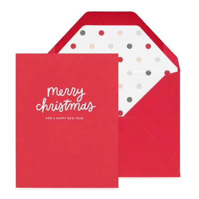 Merry Christmas Multi Dot Card