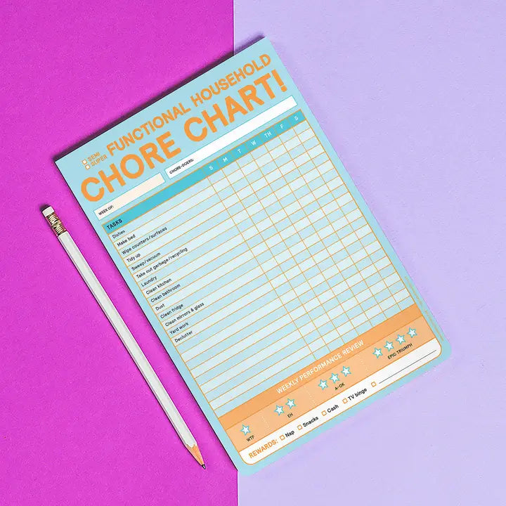CHORE CHART BIG & STICKY NOTEPADS