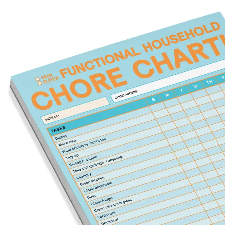 CHORE CHART BIG & STICKY NOTEPADS