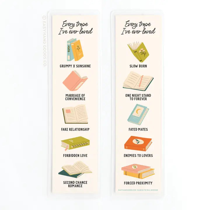 Every Trope I've Ever Loved Laminated Bookmark