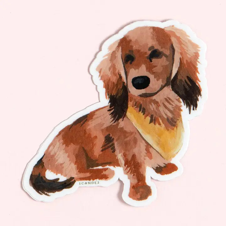 Dachshund Decal Sticker