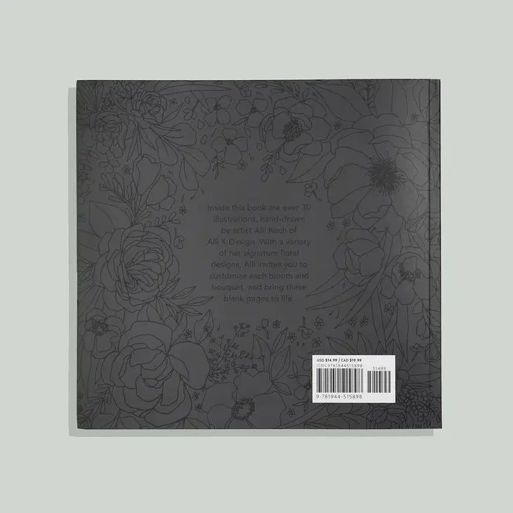 BLOOM: ADULT COLORING BOOK WITH BONUS VELVET PAGES