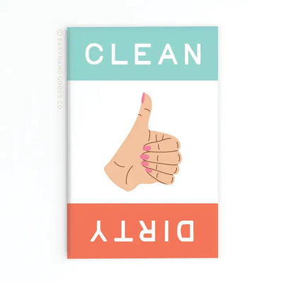 Dirty Clean Thumbs Up/Down Dishwasher Refrigerator Magnet