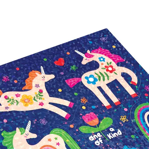 STICKIVILLE STANDARD - MAGICAL UNICORNS (HOLOGRAPHIC GLITTER)