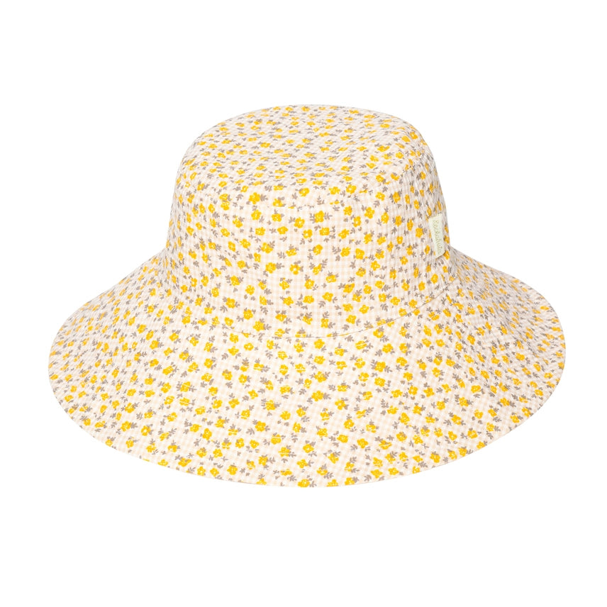 GINGHAM REVERSIBLE SUN HAT 3-6 YEARS