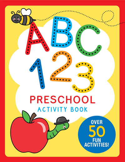 ABC 123 PRESCHOOL ACTIVITY BOOK