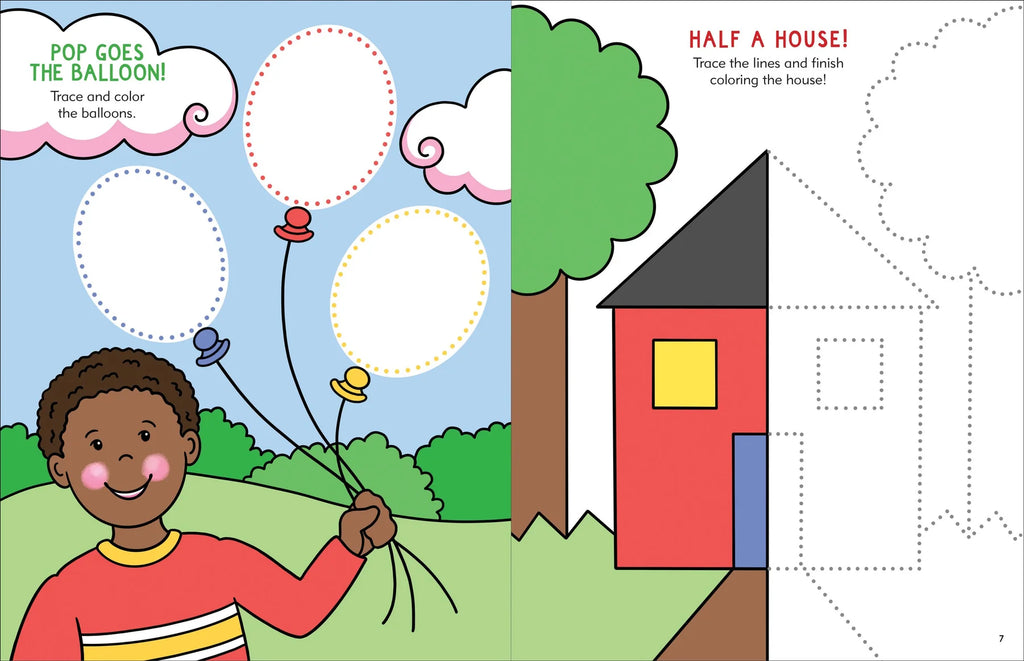 ABC 123 PRESCHOOL ACTIVITY BOOK