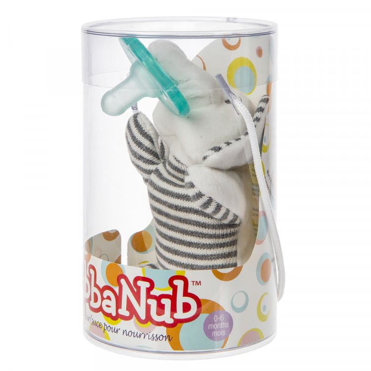 Afrique Elephant WubbaNub Pacifier – 6″